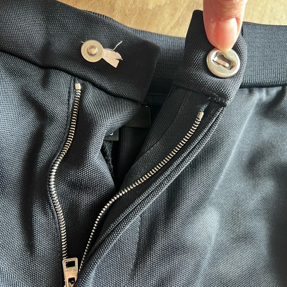 Ron Dorff navy tennis pants worth white piping size small excellect condition - Picture 5 of 12